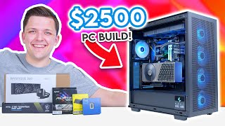 Building an Awesome 4K Gaming PC for $2500! 👀 [Full Build Guide w/ Benchmarks]
