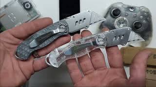 Ep.1 Polycarbonate knife #unboxing #review designed by @JerryRigEverything