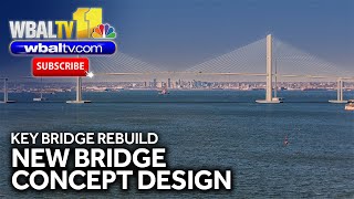 Governor unveils new design concept for Key Bridge