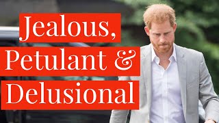 Prince Harry Court Testimony Reveals His Jealousy of Prince William & Meghan Markle Fueled Delusions