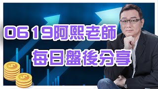 0619金融怪傑   阿熙老師每日盤後分享