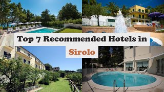 Top 7 Recommended Hotels In Sirolo | Best Hotels In Sirolo
