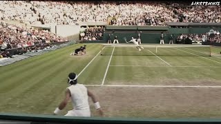 Reliving Wimbledon 2008 Final: Epic Passing Shots by Federer and Nadal! 🎾😍