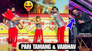 😜Very Funny Act Pari Tamang and Vaibhav Today😜| Today Champions Ka Tashion Pari \u0026 Vaibhav Dance |