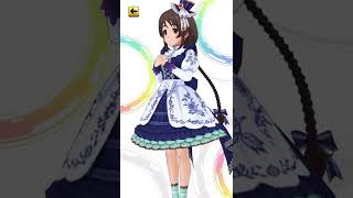 う、後ろ髪が、うねってる【デレステ】 #shorts