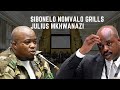Mk Party MP Sibonelo Nomvalo Grills Julius Mkhwanazi at the Ad Hoc committee 