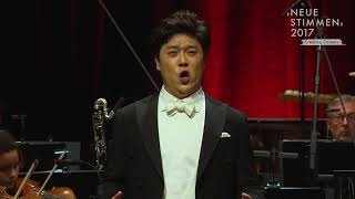 NEUE STIMMEN 2017 - Semifinal: Cho ChanHee sings 