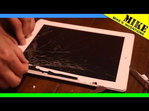 What to do with a cracked iPad screen