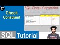 #17 Check Constraint in SQL | SQL Tutorial