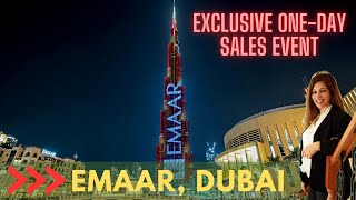 Exclusive One-Day Sales Event by Emaar. Exclusive list of properties.