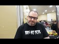 jeff goldblatt shows off hognose snakes at the 2023 tampa repticon