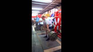 Ben Kelsey 275KG deadlift - 11 reps