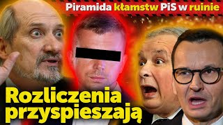 Piramida kłamstw PiS w ruinie. Rozliczenia przyspieszają. Major wywiadu Robert Cheda