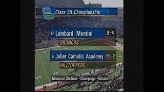 2009 State Championship Highlight Film - Montini vs. JCA