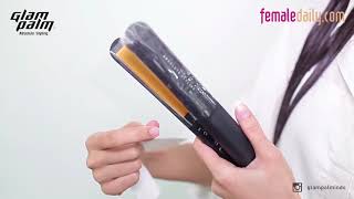 GLAMPALM VIBRATING IRON GP 225 AL - How to use Glampalm's Teton Film For Hair Care