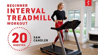 Beginner Interval Treadmill Workout | 20 Minutes