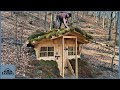 A dugout in the forest.  Covered the house. Part 3