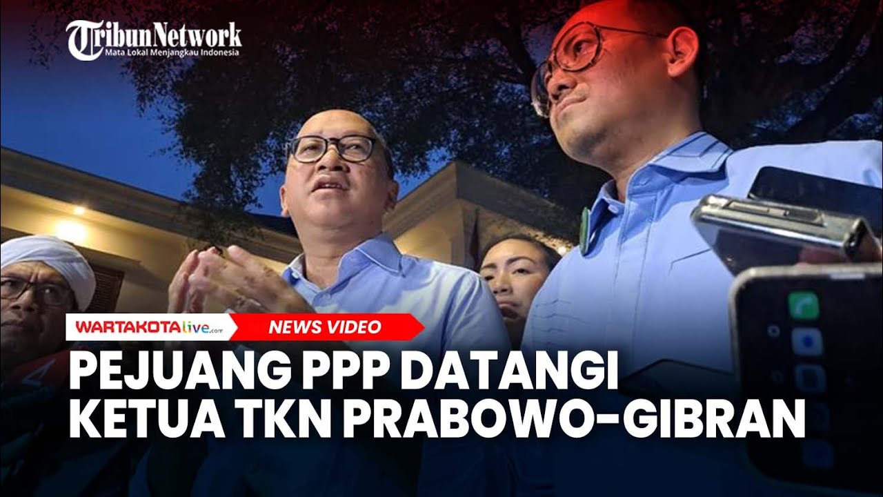 Pejuang PPP Datangi Ketua TKN Prabowo Gibran - YouTube