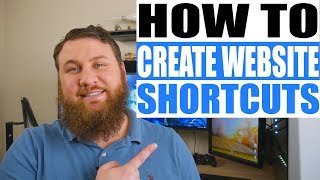 How to Create Shortcuts to Websites on your Desktop