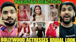 Bollywood Actresses Real Bridal Look | Who is Your Favourite ? | Pakistan Reaction | Hashmi Reaction