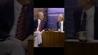 Johnny Carson & Ed McMahon compete for chair height #johnnycarson