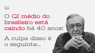 Inteligência e QI do brasileiro e corte com o passado (Olavo de Carvalho) (Brasil Paralelo)