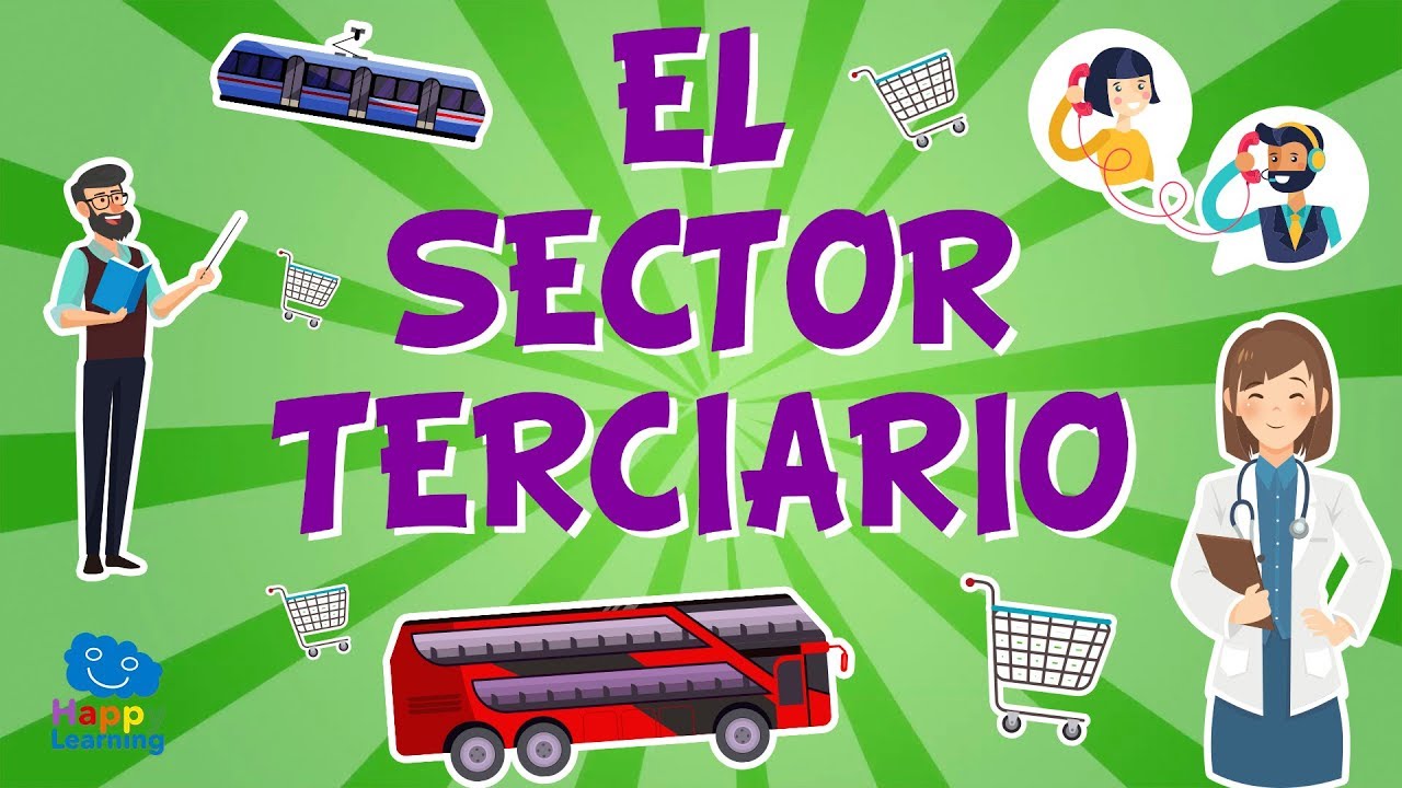 EL SECTOR TERCIARIO. El Trabajo Y Su Clasificación | Vídeos Educativos ...