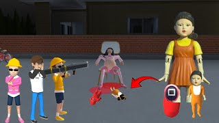 Mio Melahir Kan Bayi Squid Game Hantu Palsu Yuta Cecep Kaget Sakura School Simulator