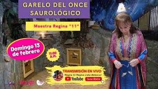 Garelo del once Saurológico con la Maestra Regina \