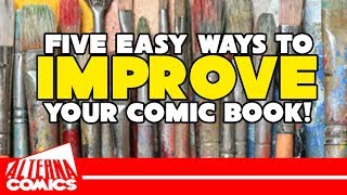 5 easy ways to improve your comic -- PLUS! Q&A Friday