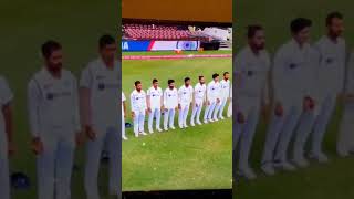 indian cricketer mohmmad siraj rone lage during Indian National anthem