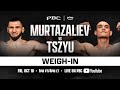 Murtazaliev vs. Tszyu WEIGH-IN | #MurtazalievTszyu