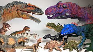NEW GIGANOTOSAURUS VS HYBRID DINOSAURS COLLECTION! Jurassic World Dinosaurs Action Figures