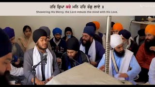 ਹਰਿ ਕ੍ਰਿਪਾ ਕਰੇ ਮਨ ਹਰਿ ਰੰਗੁ ਲਾਏ॥ Bhai Gurpreet Singh ji Jalandhar wale || Akj Sunday samgam||New York