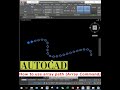 How to use array path (ARRAY command) in AutoCad