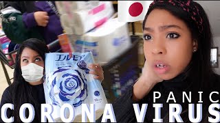 Panic ensues in Japan- BUY EVERYTHING!!! 😱😷| VLOG#62