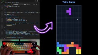 ASMR Programming - Coding Tetris - No Talking