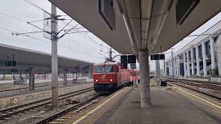 Einfahrt des Regionalexpress 3910 am 08.11.2024 in Linz Hbf