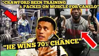 BREAKING 🥊 NEWS: DAVID BENAVIDEZ LEAKS TERENCE CRAWFORD TRAINING ROUTING \u0026 MUSCLE GAIN FOR CANELO !