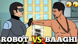 ROBOT VS BAAGHI | TIGER SHROFF | RAJINIKANTH | 2D animation || NikoLandNB