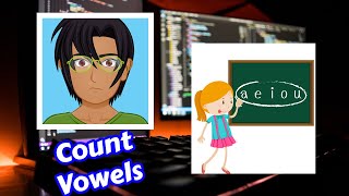 Interview Quickies | Count Vowels in a String | Javascript