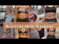 REALISTIC At HOME WORKOUT | Mom Edition + Beginners Friendly!| ToriDenise #athomeworkout