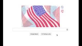 Happy 4th Of July 2014 Google Doodle in U.S.A
