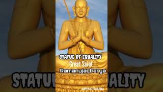 Statue of Equality | Andhra Pradesh | Saint Ramanujacharya | 216 Feet Sitting Statue |#shorts#statue