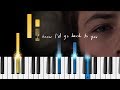 Selena Gomez - Back To You - Piano Tutorial / Piano Cover - [13 Reasons Why Season 2]