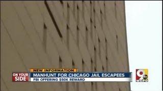 Chicago inmates scale prison wall, take cab to escape