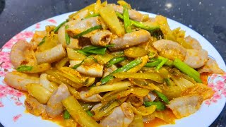 LÒNG NON XÀO CẢI CHUA món ngon cấp tốc cho bữa cơm gia đình | Ẩm Thực Ba Miền 365