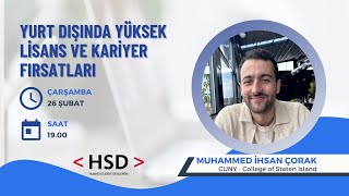 Yurt Dışında Yüksek Lisans ve Kariyer Fırsatları - HSD Bursa Teknik