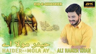 HAIDER MOLA AY | EID E GHADEER QASIDA | ALI HAMZA KHAN