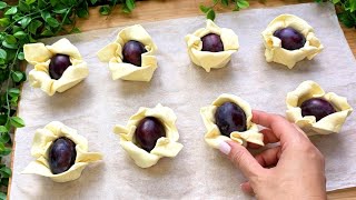 Brilliant puff pastry recipes - Quick, easy & delicious flowers 🌼